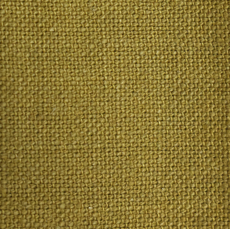 HKliving Burnt Ochre Linen Retro Sofa