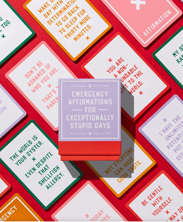 Emergency Affirmations for Exceptionally Stupid Days Card Deck