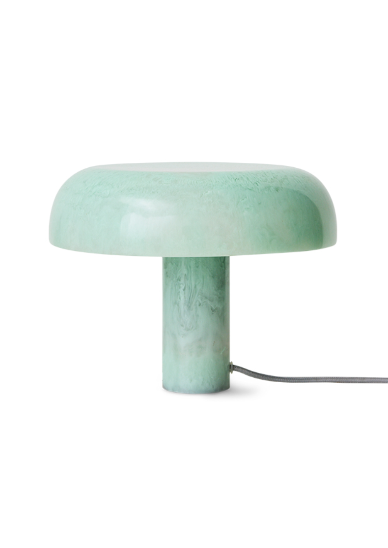 HKLiving Small Mushroom Lamp - Mint