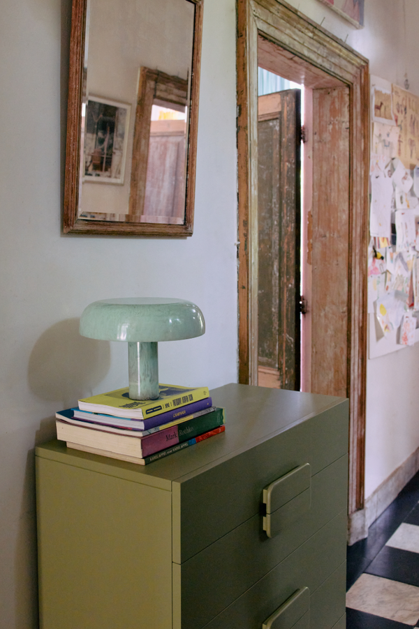 HKLiving Small Mushroom Lamp - Mint