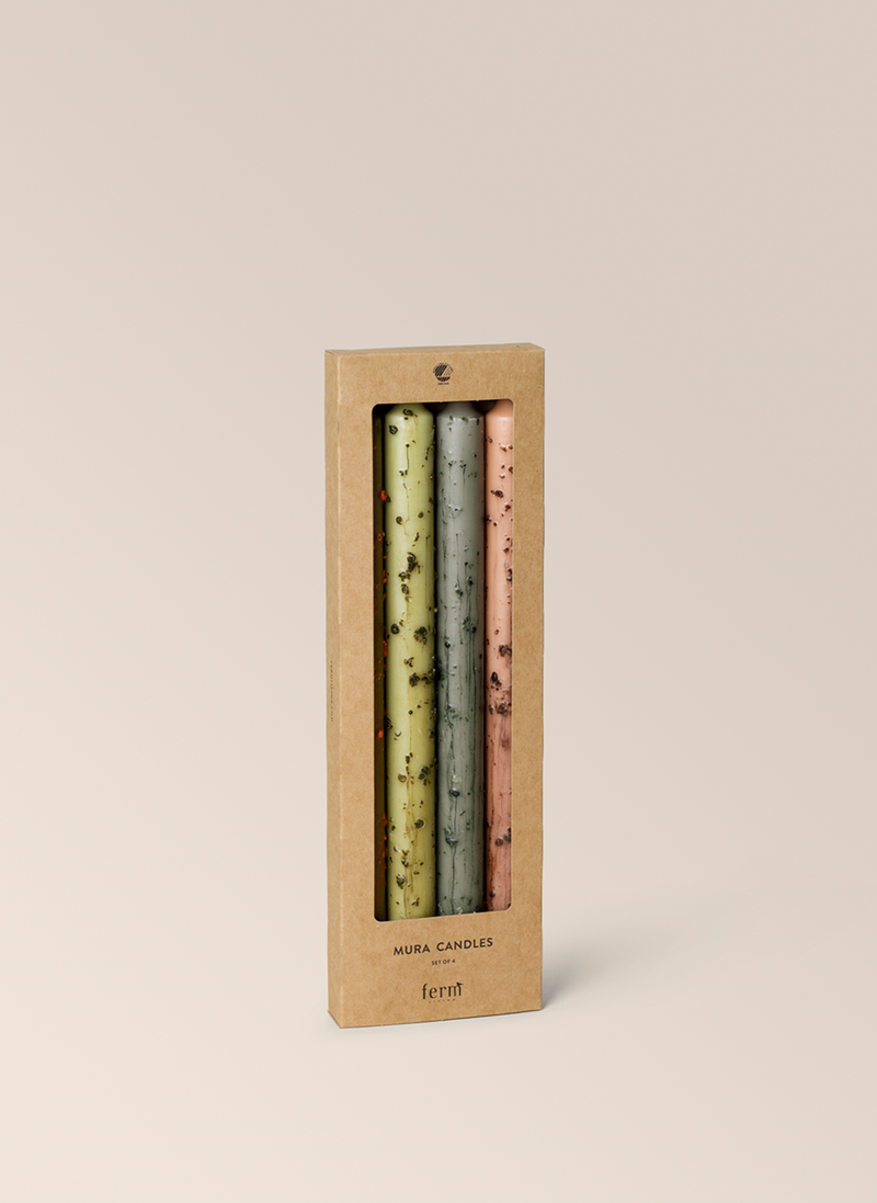 buy Mura Dinner Table Candles - Set of 4 Ferm Liviing Dublin Ireland