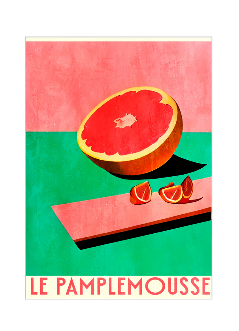 Shop Le Pamlemousse Art Print - buy colourful prints at April and the ...