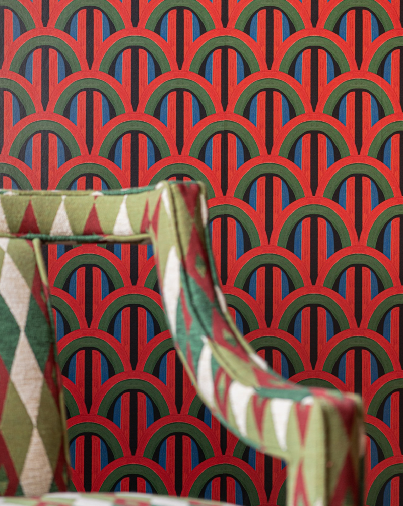 ESTIVO Geometric Wallpaper by Mind the Gap