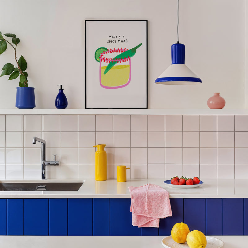 Mine's a Spicy Marg Art Print