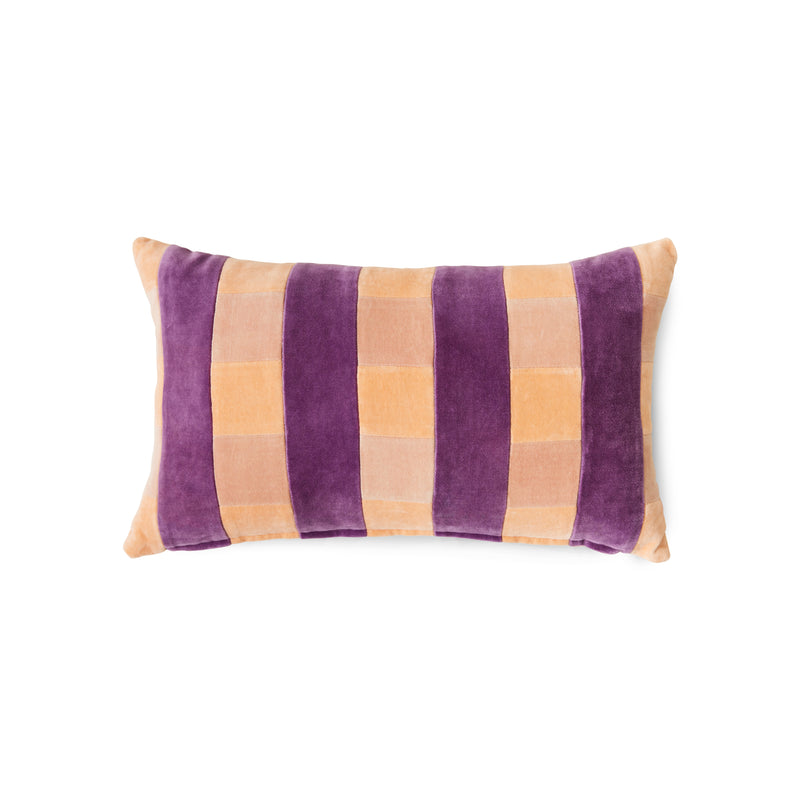 Striped MidSummer Velvet Cushion