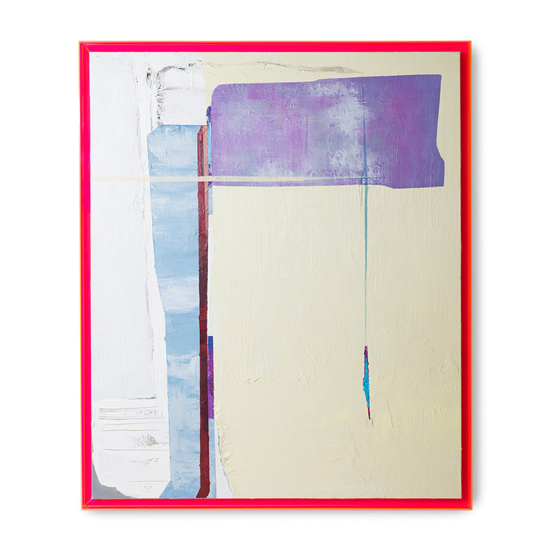 Days in the City Framed Abstract Painting