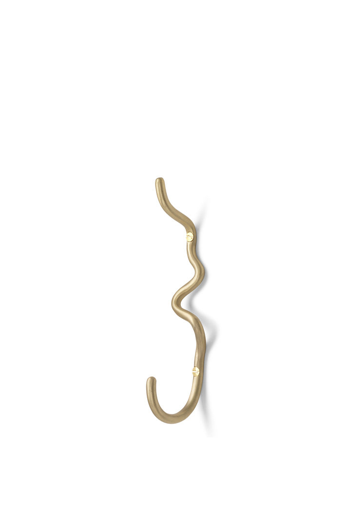 Curvature Brass Hook