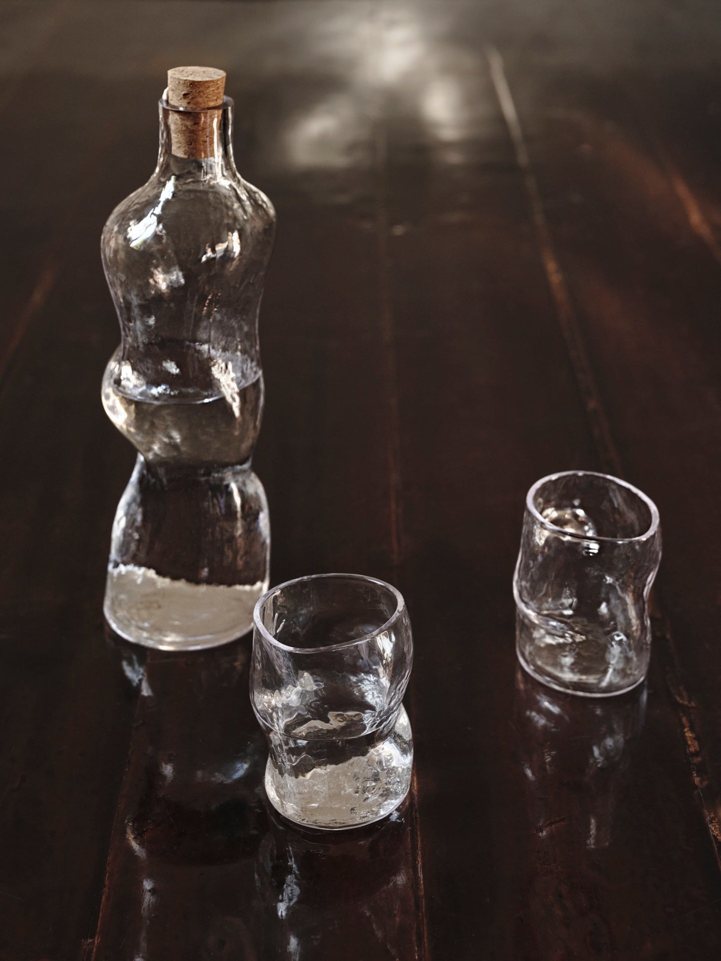 Buy Dimple Glasses - Set of 2 from Ferm Living from Dublin homewares ...