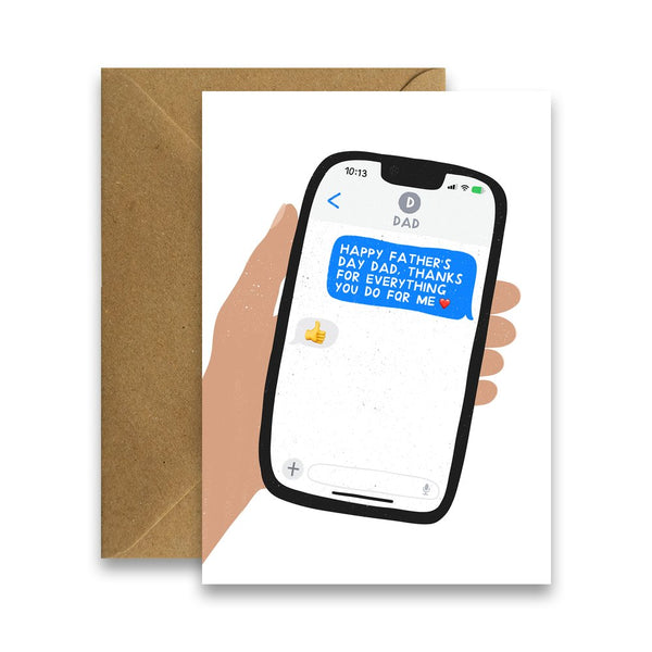 Thumbs Up Father's Day Card