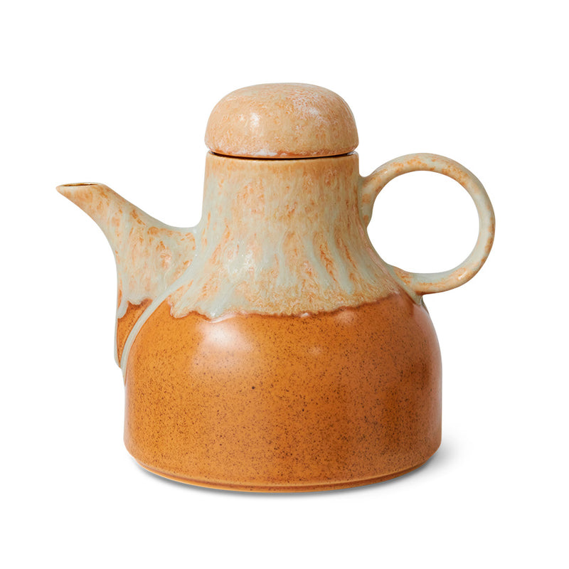 HKliving 70's Ceramic Dunes Tea or Coffee Pot