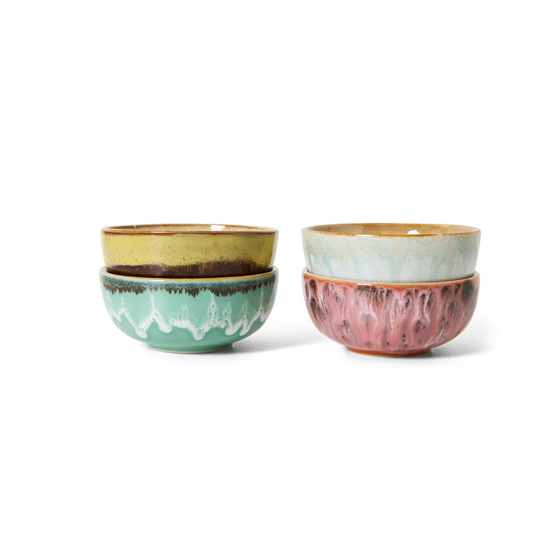 HKliving Ceramic Modernist XS Bowl (Set)
