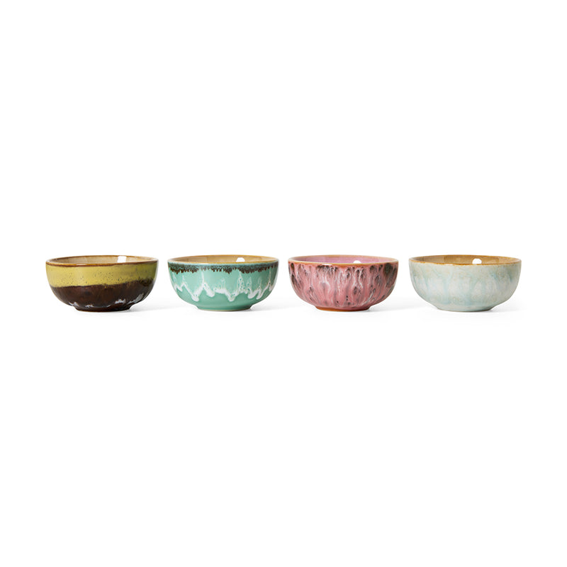 HKliving Ceramic Modernist XS Bowl (Set)