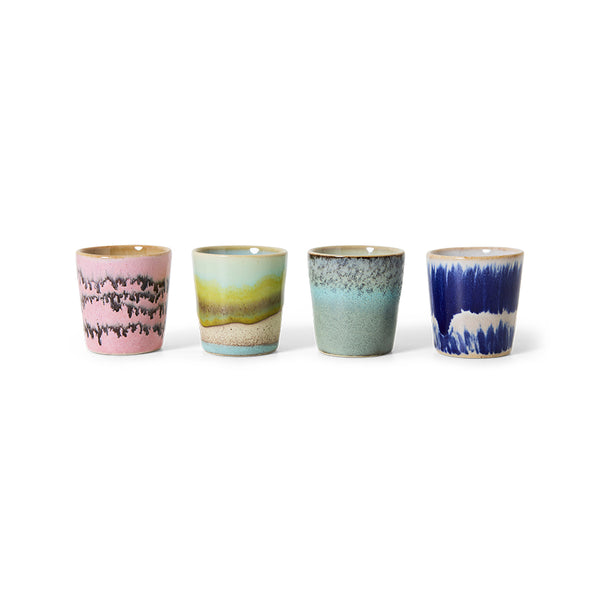 HKLiving 70s Ceramics Vibrance Egg cups (Set)