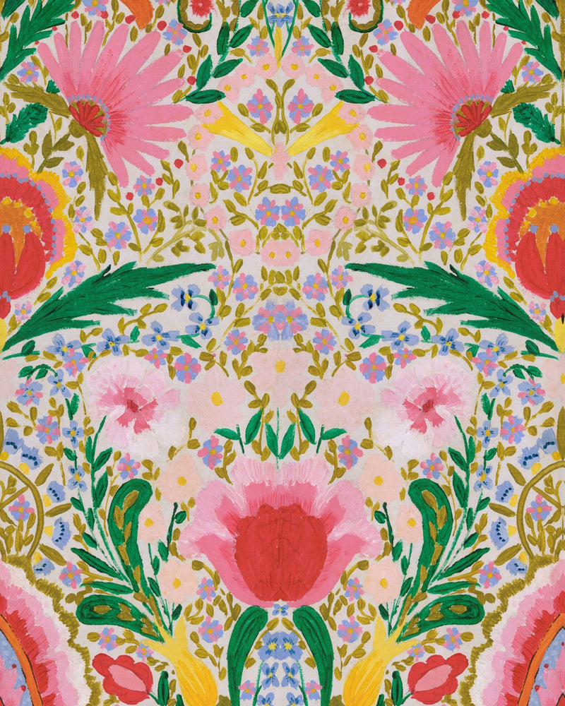 Susie Q Floral Wallpaper