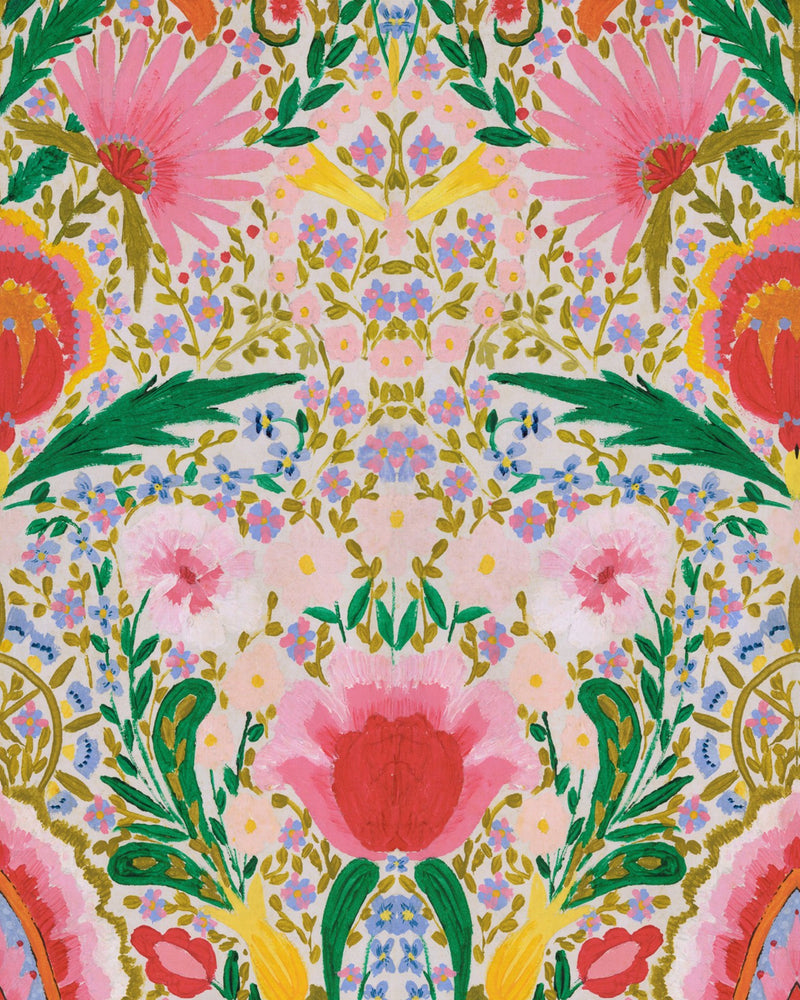 Susie Q Floral Wallpaper