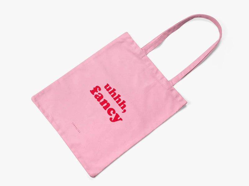 Uhh Fancy Pink Tote Bag