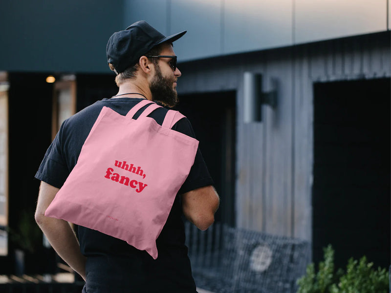 Uhh Fancy Pink Tote Bag