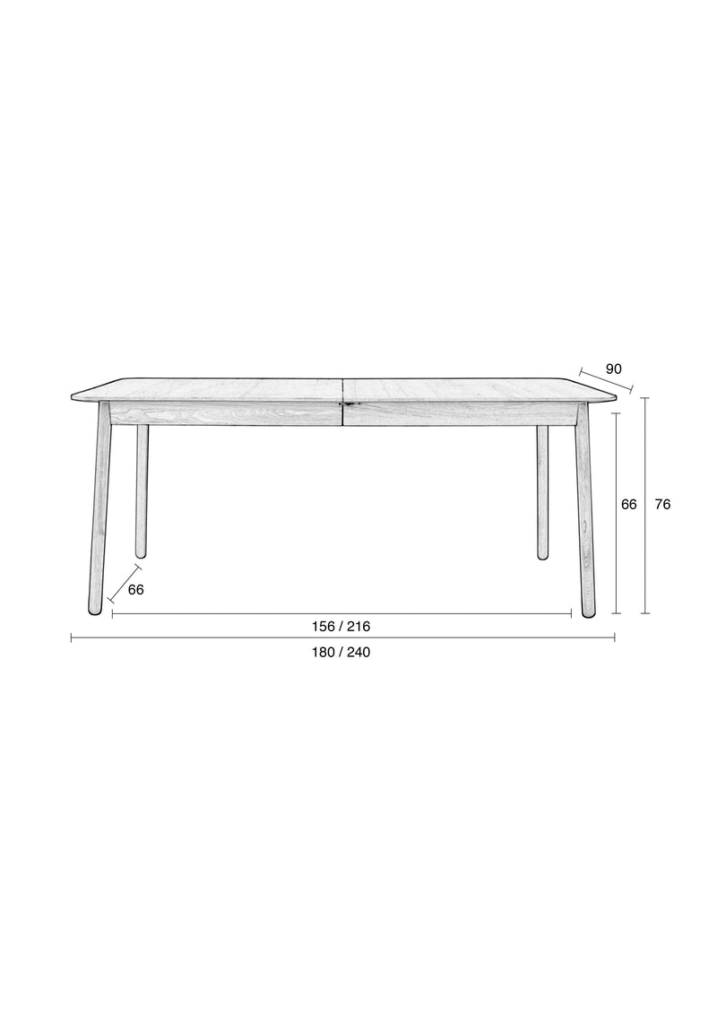 Glimps Extendable Table