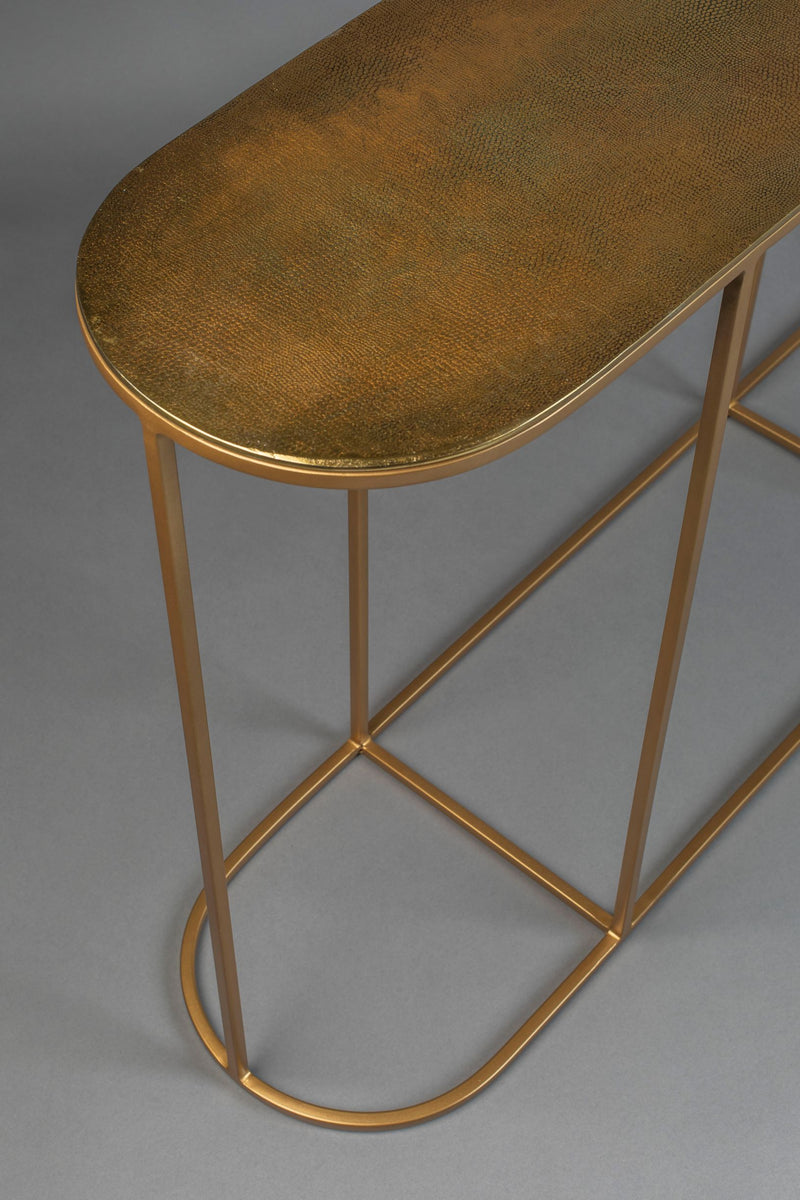 Zodiac Brass Console Table