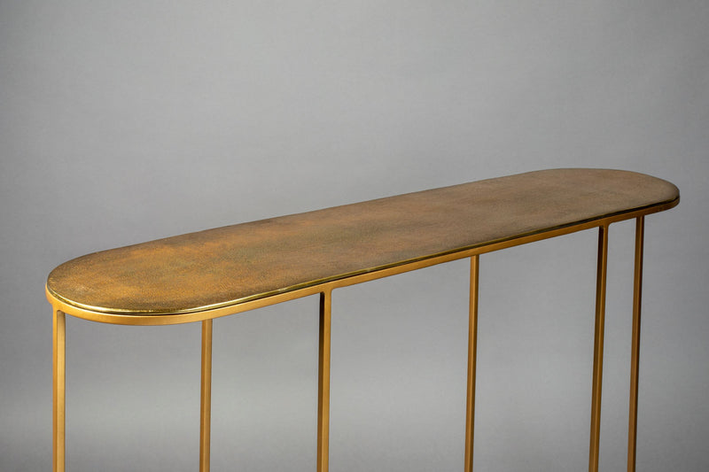 Zodiac Brass Console Table