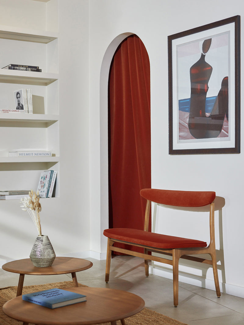 200-190 Bench - Mid Century Design