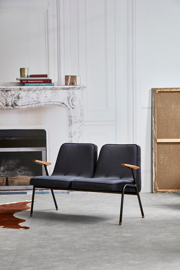 Metal 366 Series 2 Seater - Mid Century Design