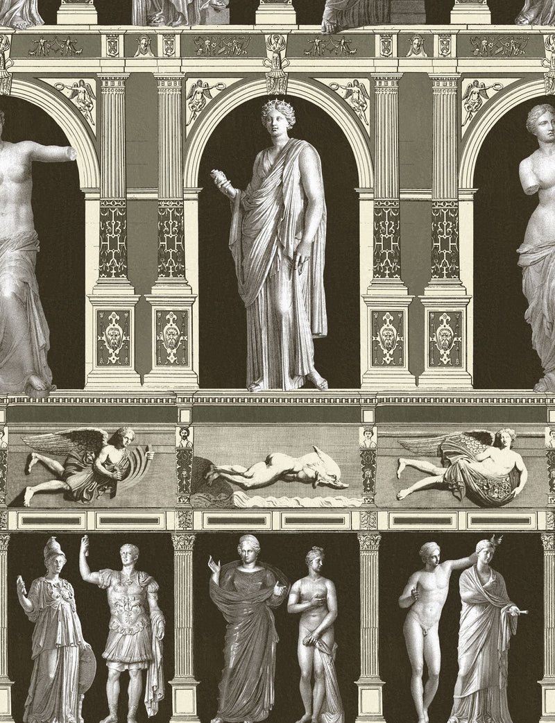 Statues of Antique Wallpaper