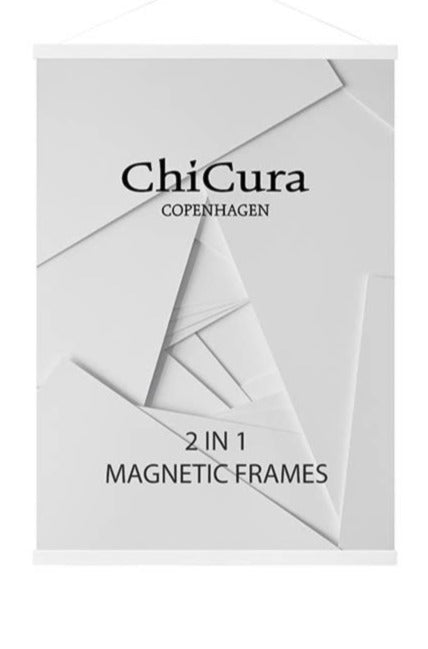 2 in 1 Magnetic Frame - White