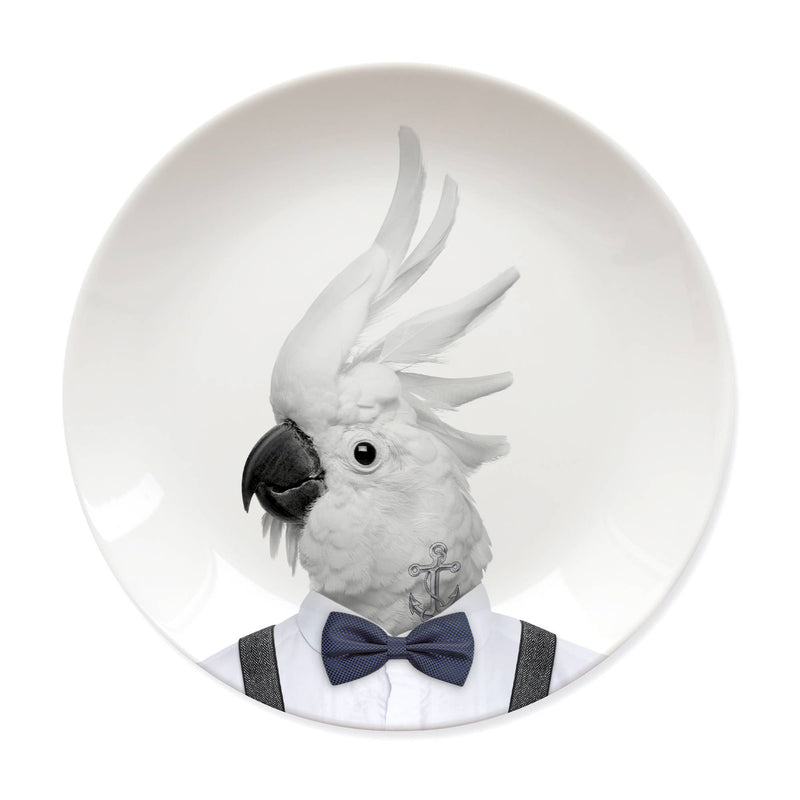 Wild Dining Cockatoo Plate