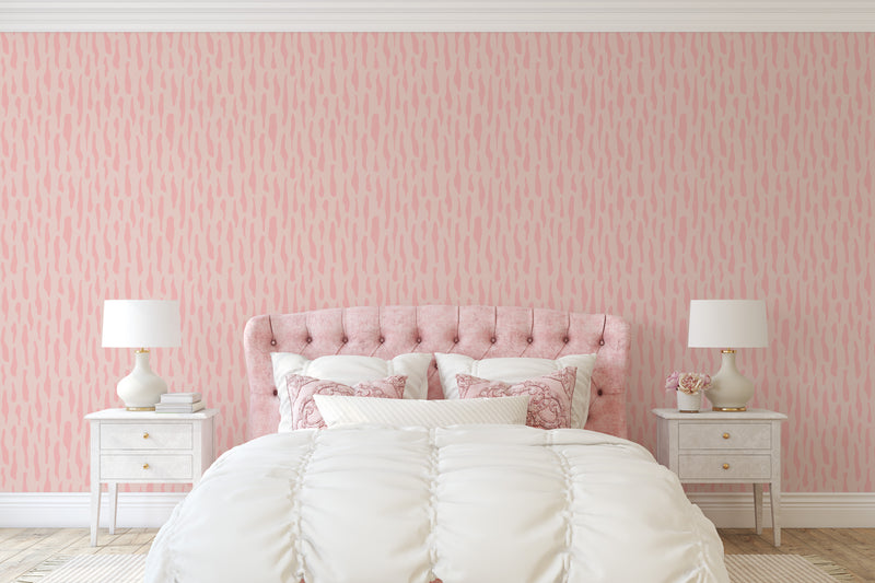 Squiggle Wallpaper - APRIL AND THE BEAR x FOLK + NEST WALLPAPER COLLABORATION