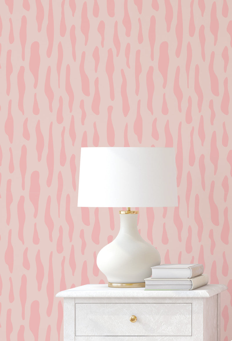 Squiggle Wallpaper - APRIL AND THE BEAR x FOLK + NEST WALLPAPER COLLABORATION