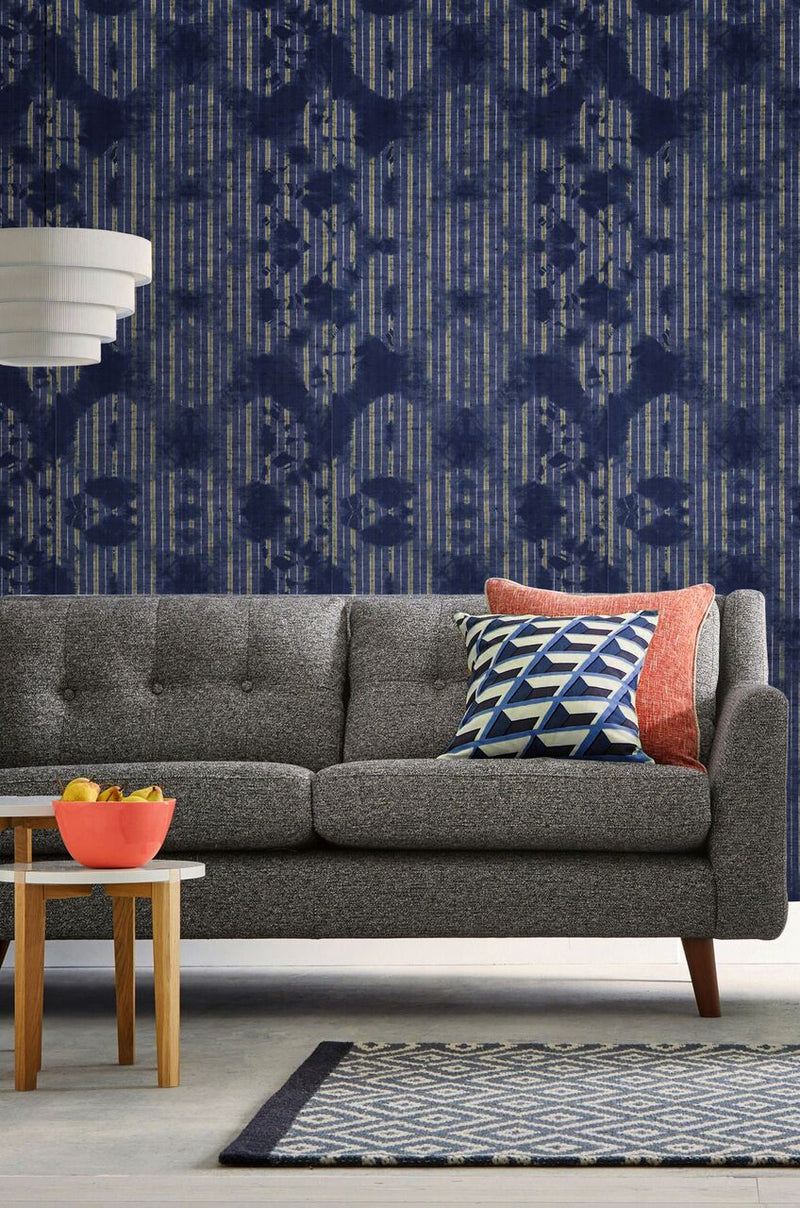 Washed Shibori Wallpaper