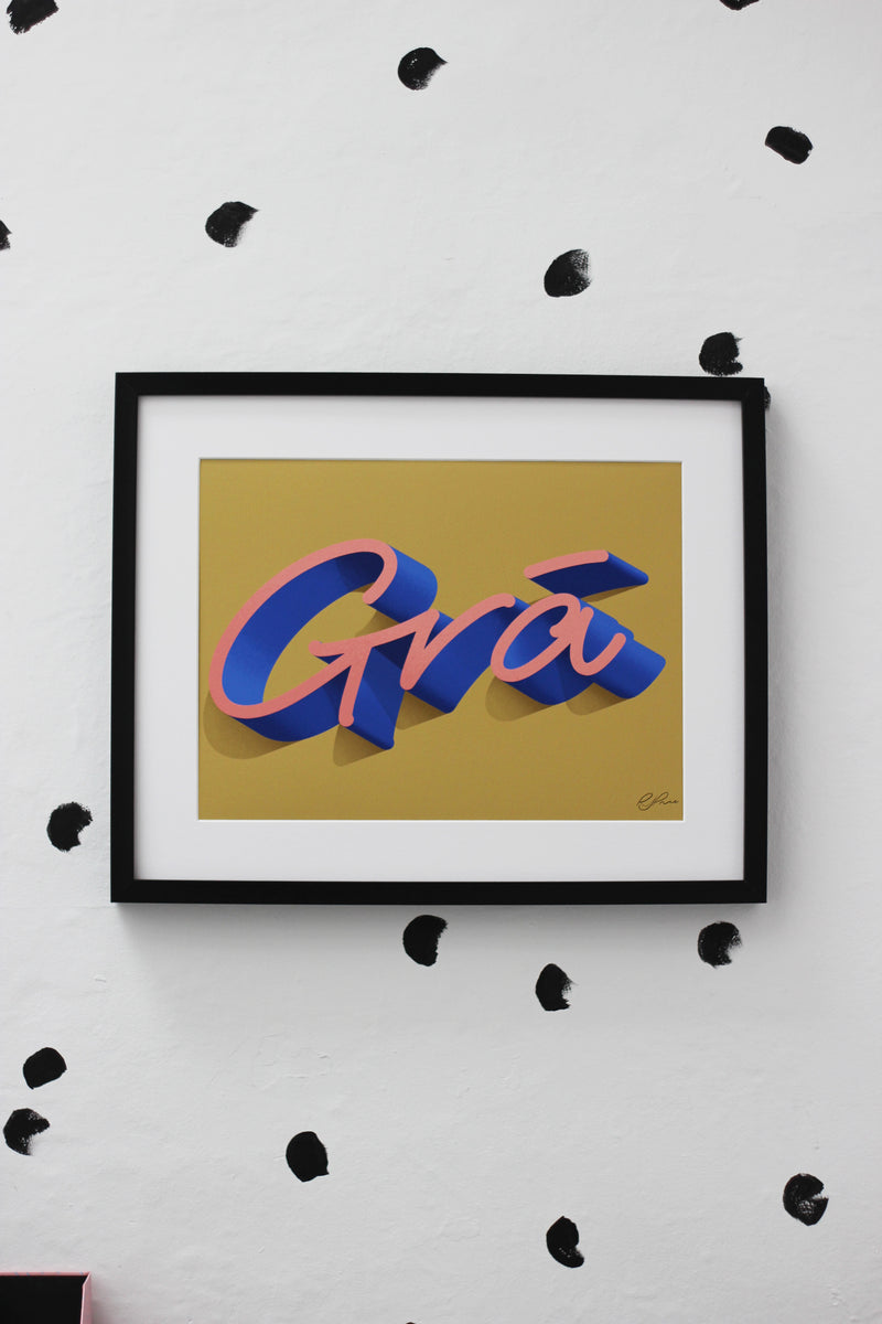 Grá Art Print - Exclusive