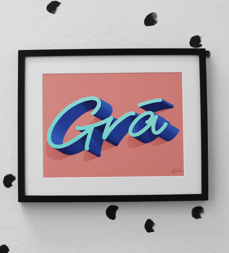 Grá Art Print - Exclusive