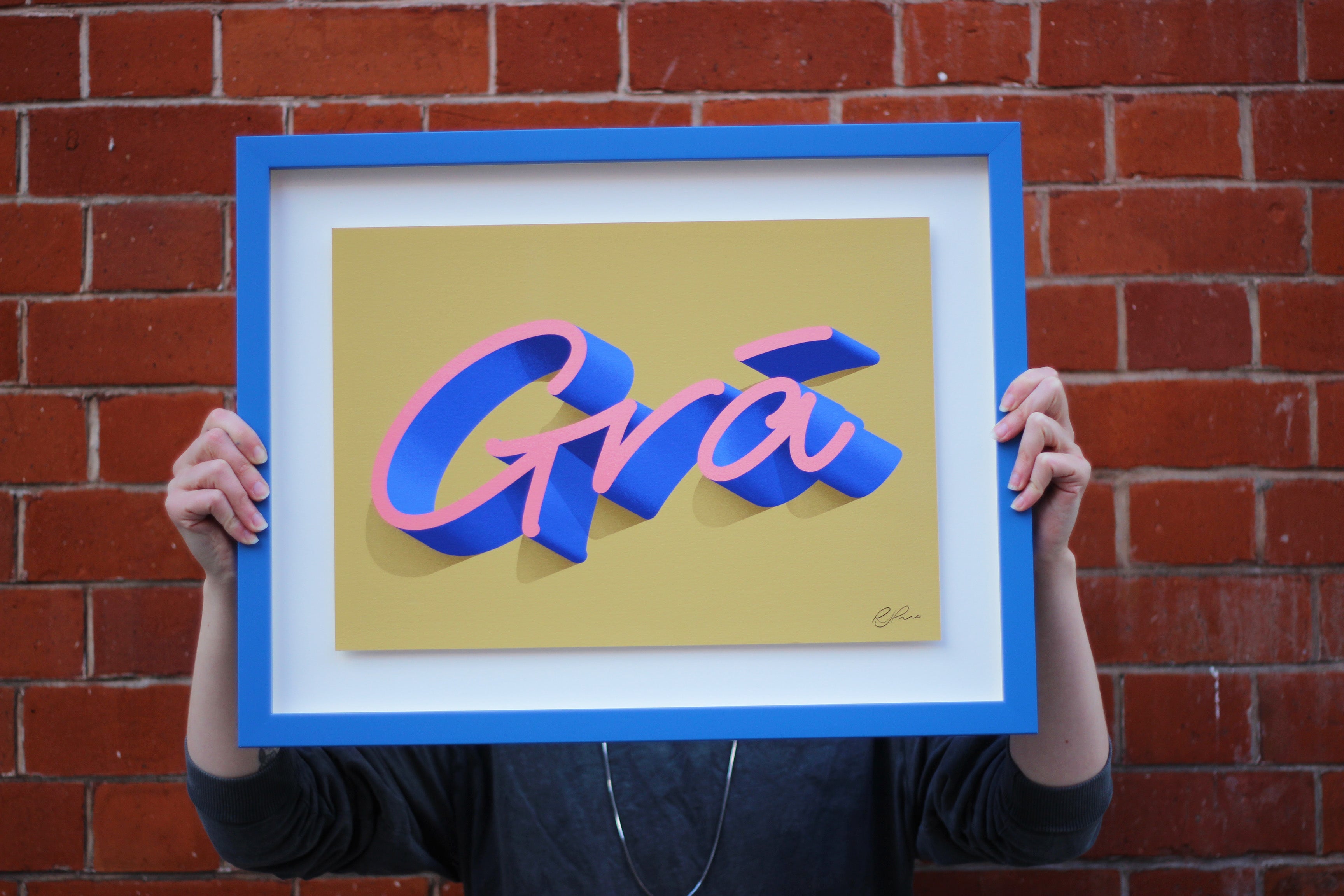 Gra art print from April and the Bear - Dublin store selling exclusive ...