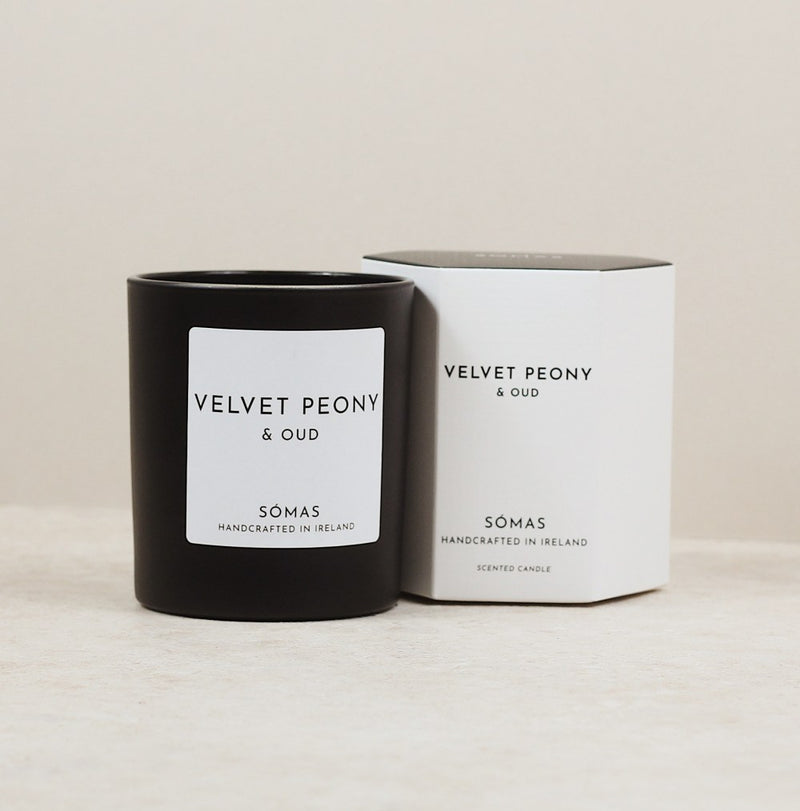 Velvet Peony and Oud Candle