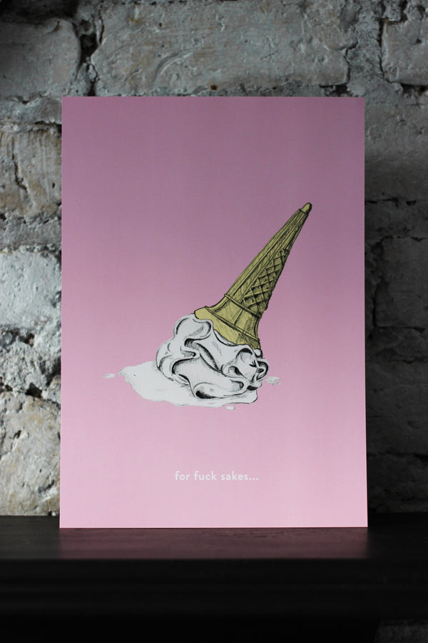 FFS Ice Cream Art Print