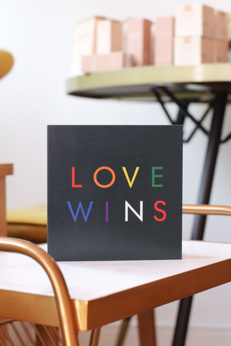 LOVE WINS Card