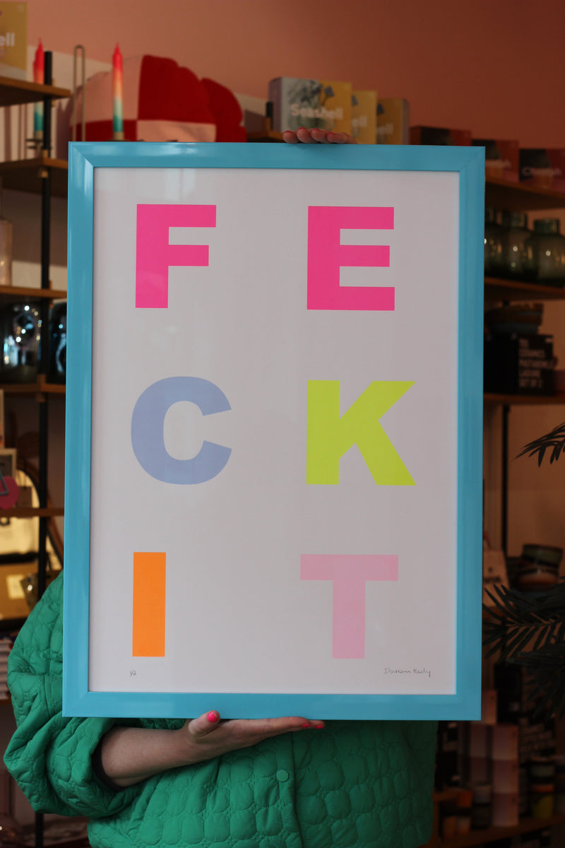 FECK Art Print - Neon Series