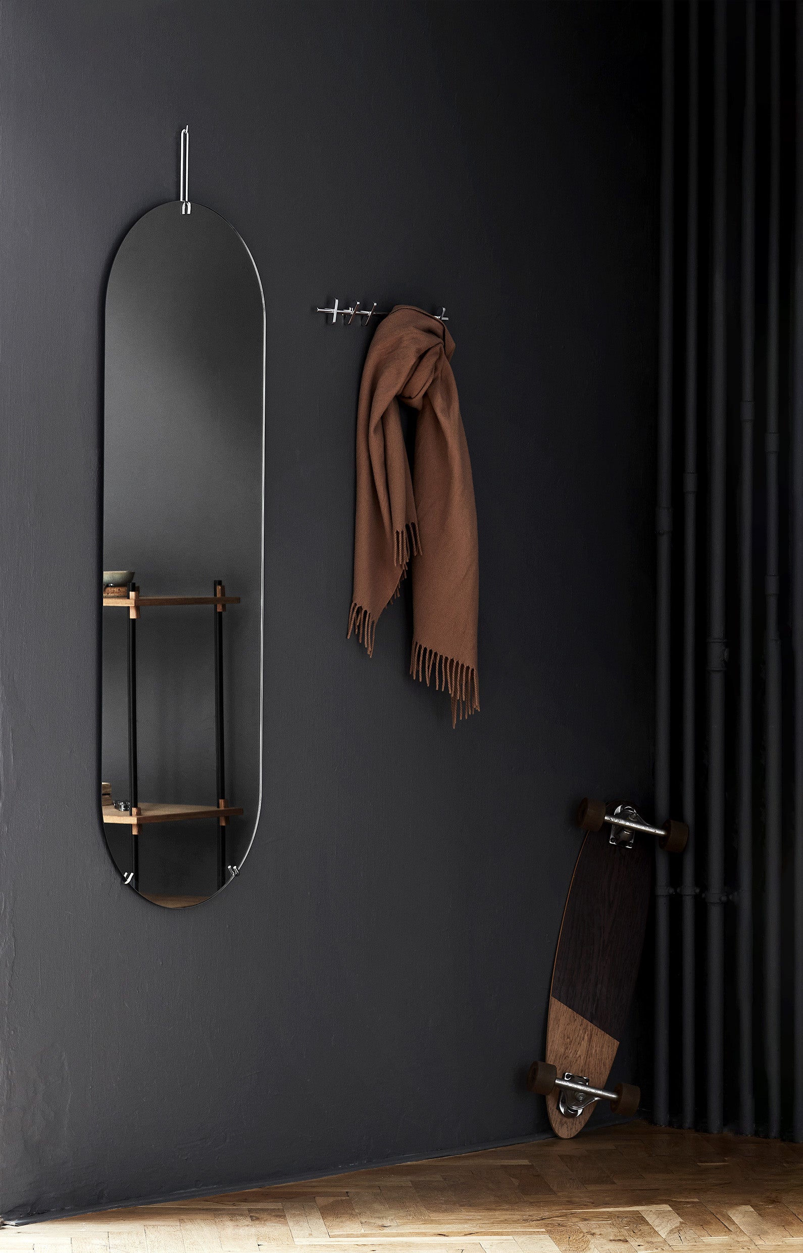 MOEBE TALL WALL MIRROR ブラス W440×H1330mm TALL WALL MIRROR