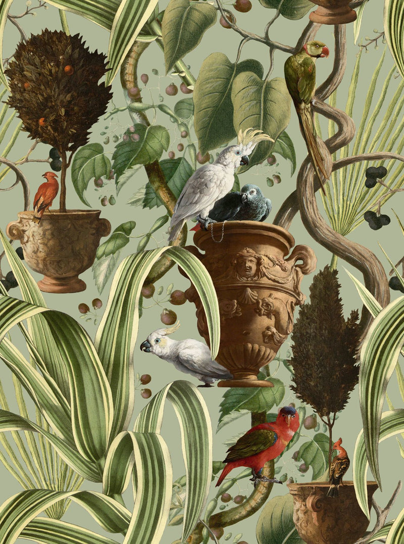 Exotic Menagerie Wallpaper
