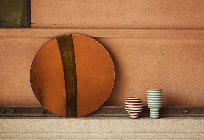 Circum Rose Round Mirror — 70cm Diameter
