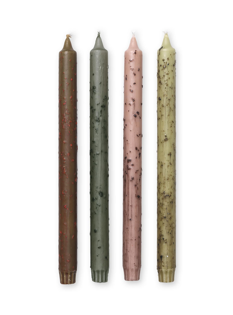 Mura Dinner Table Candles - Set of 4