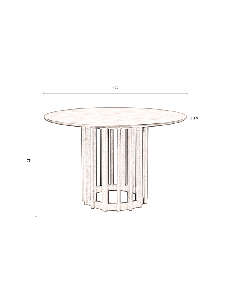 Barlet Round Dining Table