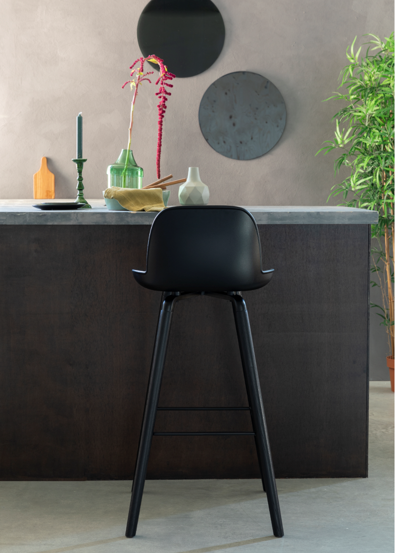 Albert Kuip ALL BLACK Bar Stool