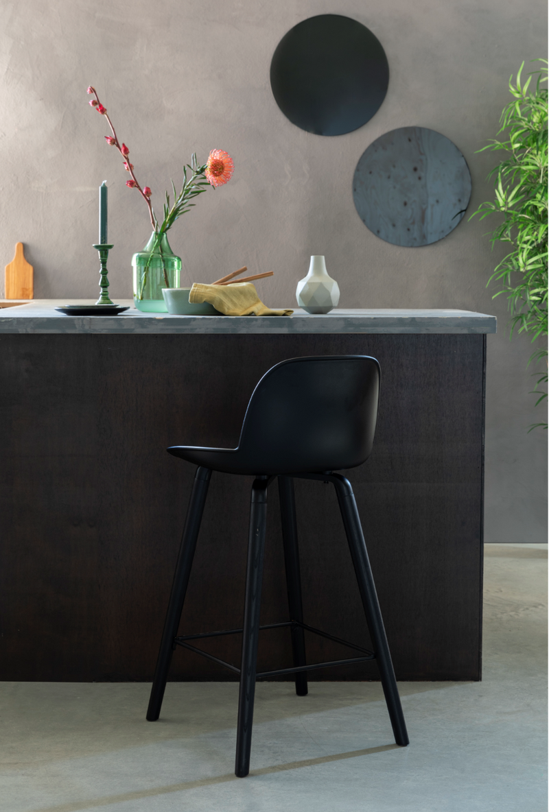 Albert Kuip ALL BLACK Bar Stool