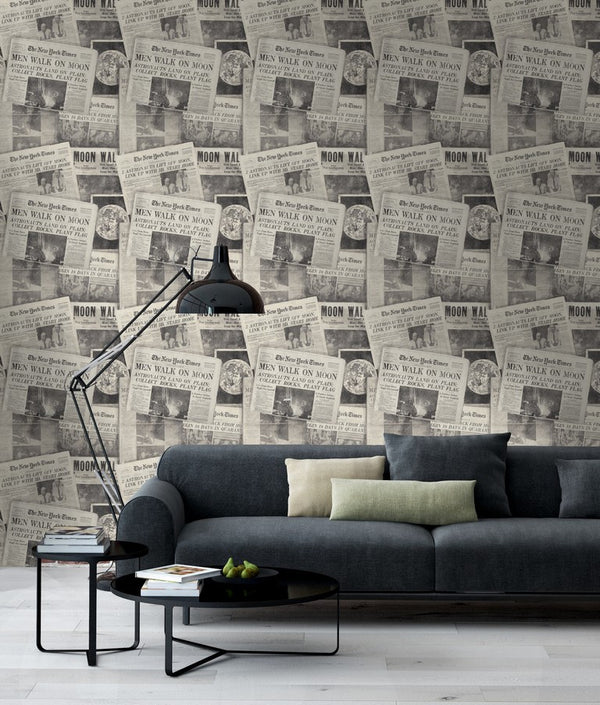Moonwalker Newspaper Wallpaper