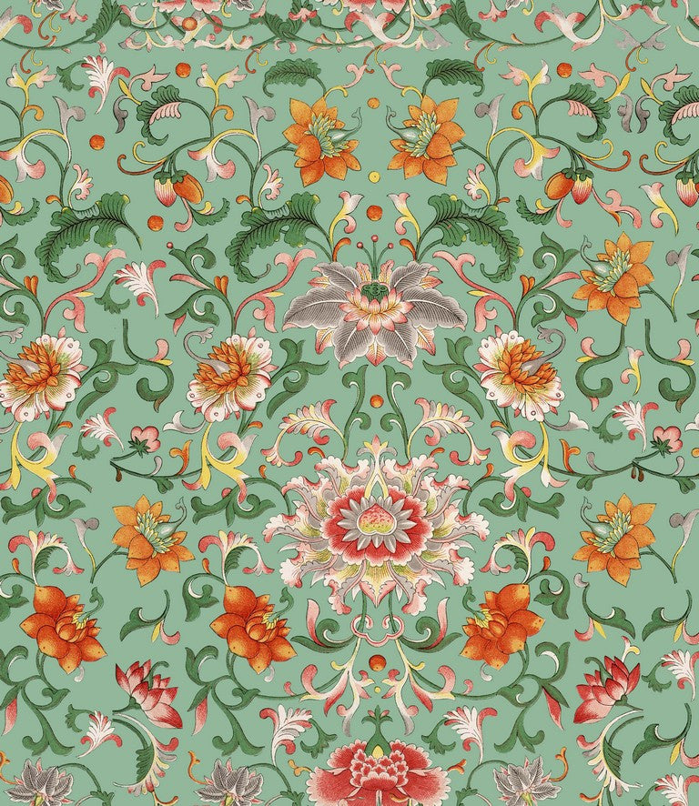Chinese Floral Wallpaper