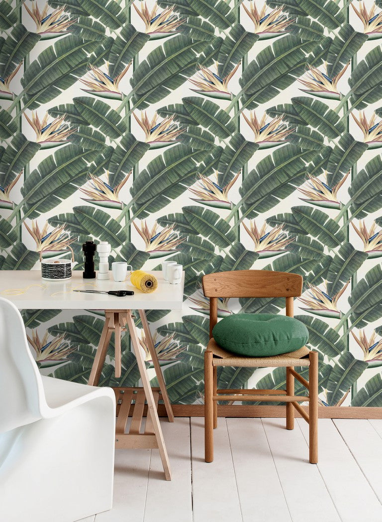 Tropical Bloom Wallpaper