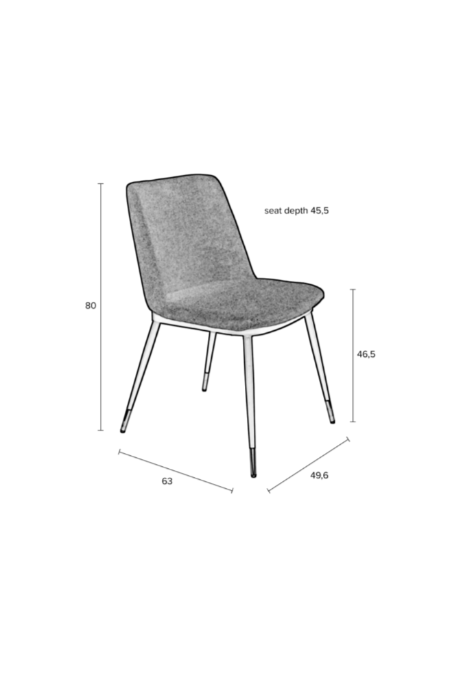 Upholstered Lionel Dining Chair